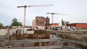 Spannende Lost Places - Wie es begann 4 Baustelle an den CCC Havel Studios im April 2024