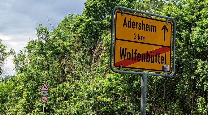 Radreise Berlin -> Hameln. Tag 5 – Heimat Adersheim