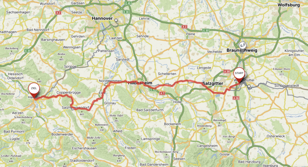 RBH Track - Etappe Wolfenbüttel -> Hameln