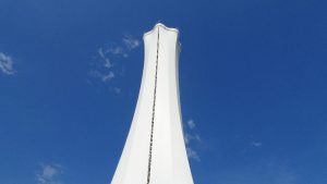 Lausitzer Seenland: 80 km Radtour um ein großes Loch bei Cottbus 6 190519 Cottbus - Der Bärenland-Turm