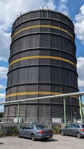 POI Scheibengasometer in Hütte