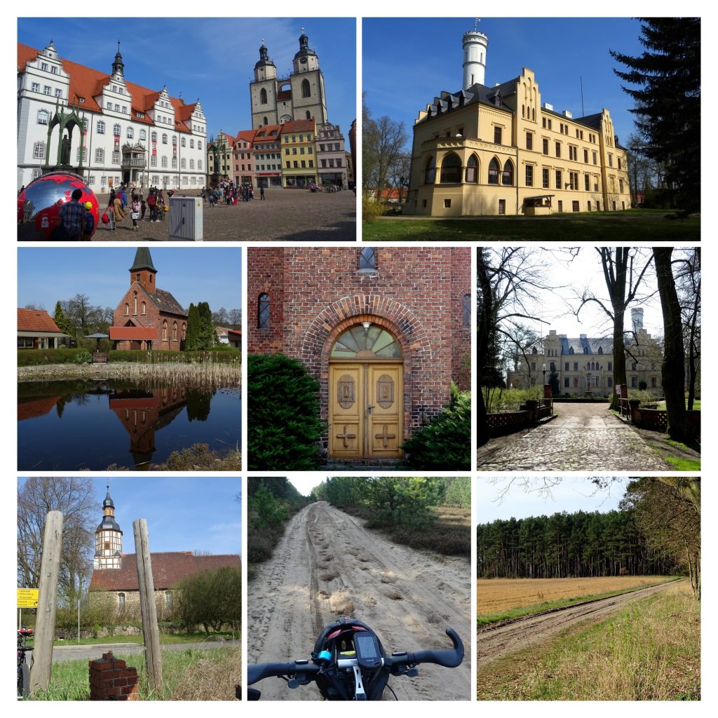 Unsere Illustrierte Welt - Unterwegs auf Jakobswegen in Berlin und der Region 5 Jakobsweg-nach-Wittenberg-COLLAGE