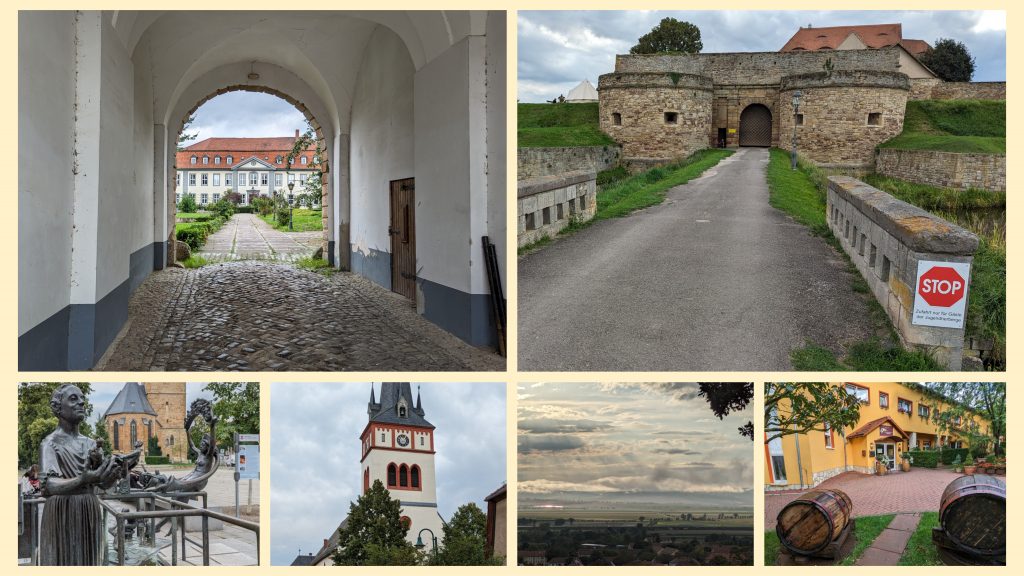 Bericht Radreise 2023: Entlang der Unstrut in drei Etappen 6 Unstrut Radweg Etappe 2 Tag 3 – Collage – Klick für eine Großansicht