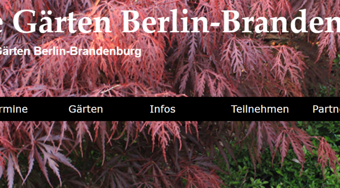 Unterwegs in Offenen Gärten 2023 in Berlin und Brandenburg