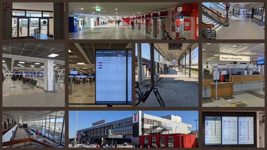 SXF 2021 Terminal 5 - letzter Betriebstag