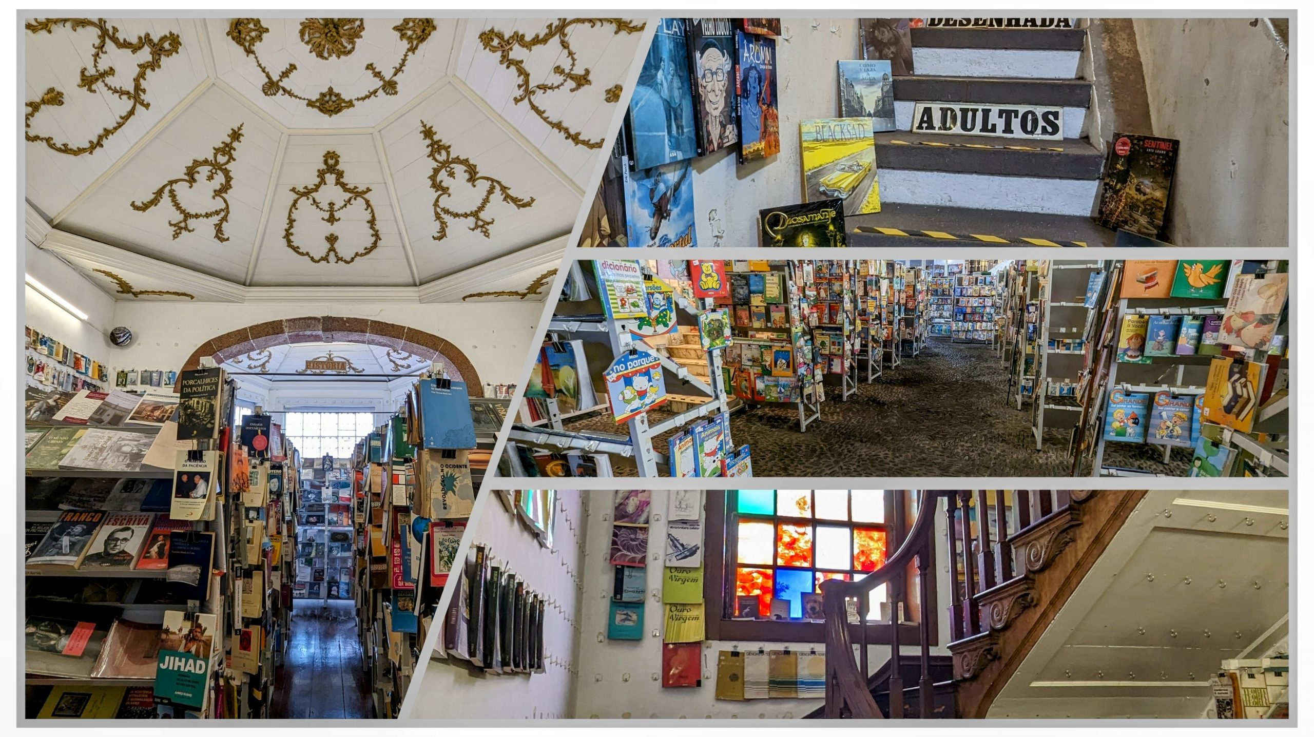 Bookshop Esperanca - Collage - Klick zum Fotoalbum