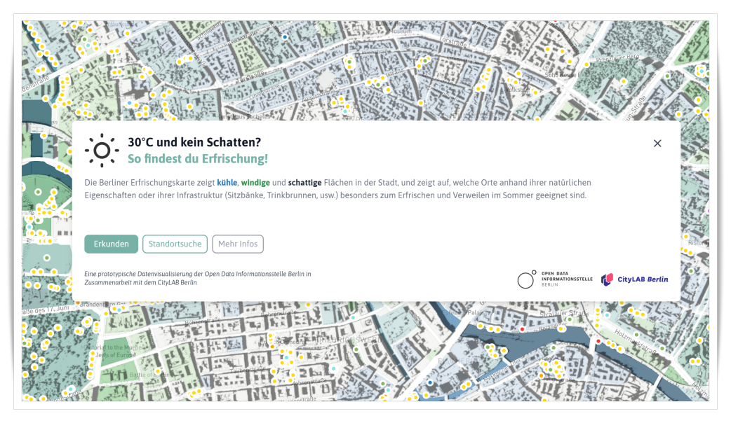 Sreenshot von Erfrischungskarte.Odis-Berlin.de