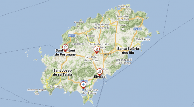 Plan: Ibiza Mapy Map