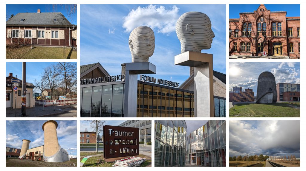 Stadtwanderung Adlershof Collage