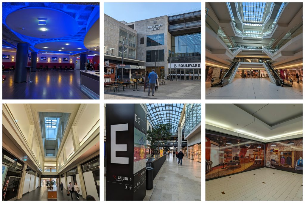 Titania Palast und Mall of Berlin