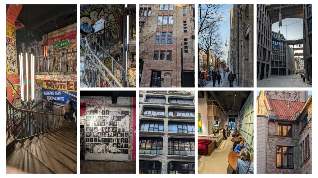 Tacheles Verticals Collage