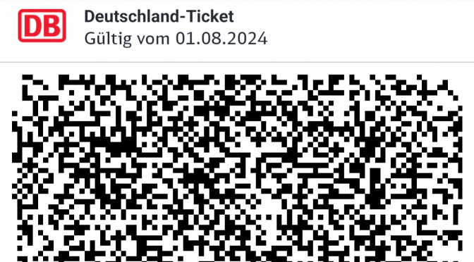 Deutschlandticket partieller Screenshot