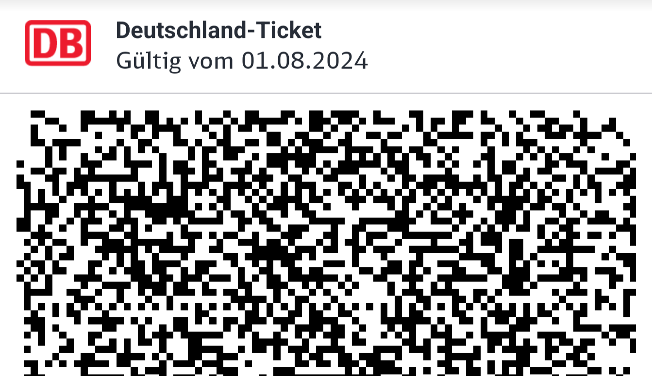 Deutschlandticket partieller Screenshot