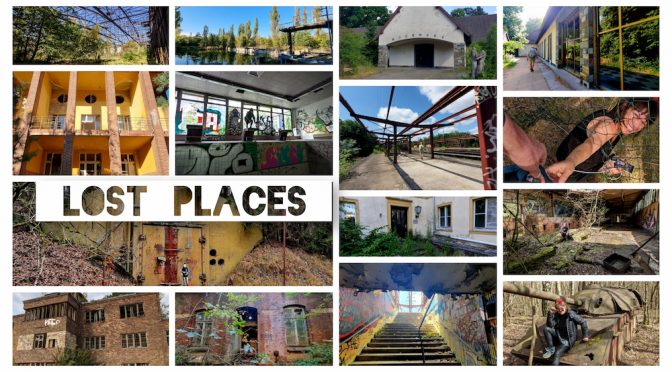 Lost Places 2021 Collage