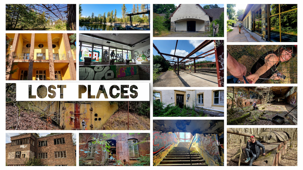 Lost Places 2021 Collage