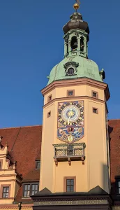 Uhrenturm des Alten Rathauses