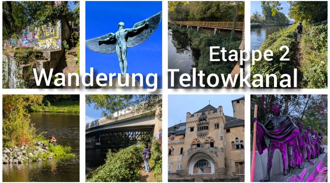 Etappe Zwei. Naturnahe Wanderung entlang des Teltowkanals vom Tempelhof bis Kleinmachnow