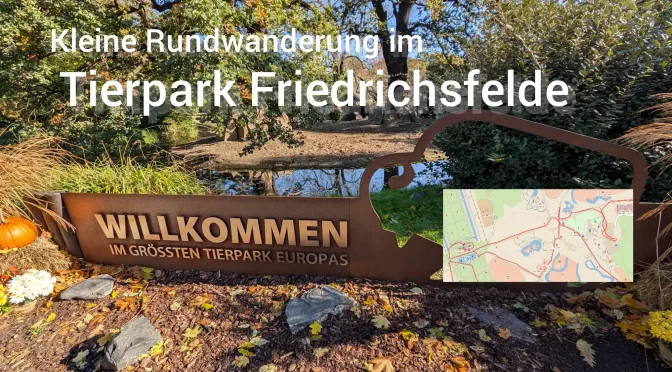 Unterwegs in Berlin. Spontane Runde im Tierpark Friedrichsfelde