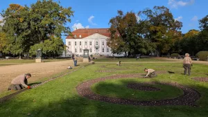 Ein Schloss im Tierpark