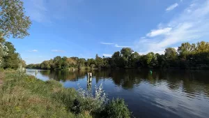 Idyllische Bucht zwischen Lichterfelde und Teltow