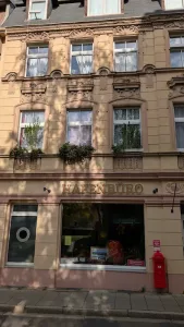 Das Hafenbüro in der Altstadt von Cottbus