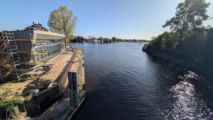 Die "Quelle" des Kanals an der Dahme