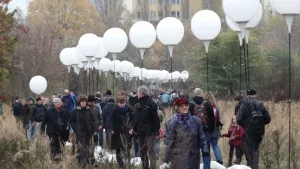 25 Jahre Mauerfall - Die Lichtgrenze in der damaligen Ödnis zwischen Stallschreiber- und Sebastianstraße