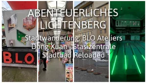 Lichtenberg Wanderung Collage