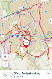 JW Luckau Stadtwanderung - Klick für eine Großansicht