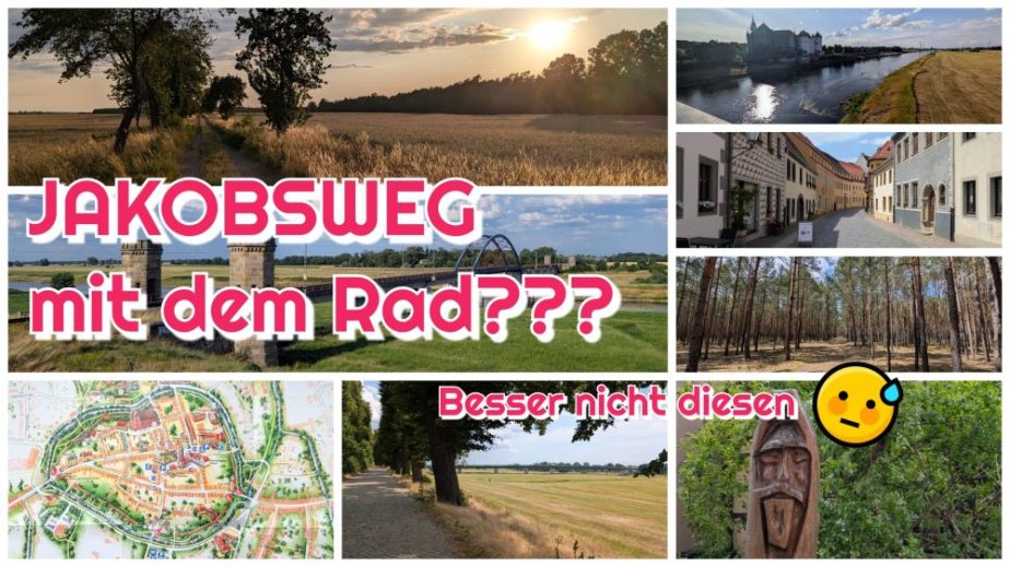 Jakobsweg mit dem Rad? - Collage