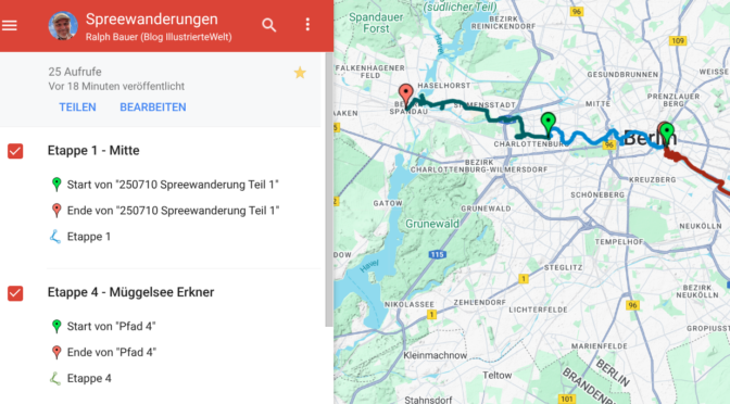 Projekt abgeschlossen: Unsere Spree-Wanderungen 2025 in Berlin