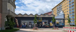 Faszinierende 3D-Fassadenkunst am Edeka auf dem Brühl (Klick zu mehr Details im Cloudalbum).