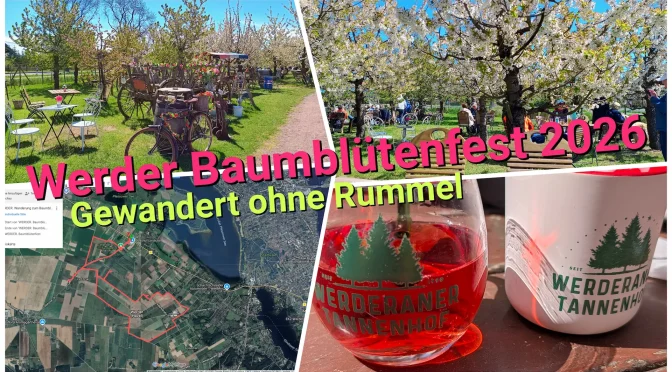 Baumblütenfest Werder 2026 - Collage