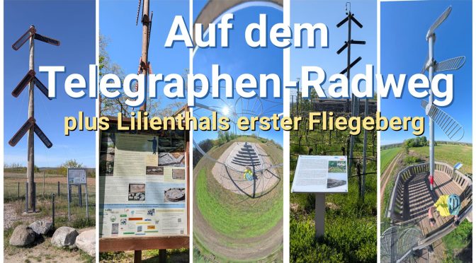 Telegraphen Radweg plus Lilienthal Fliegeberg