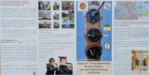 Historische Telegraphenlinie zwischen Berlin und Koblenz