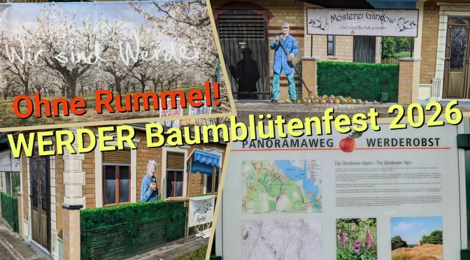 Werder Baumblütenfest ohne Rummel