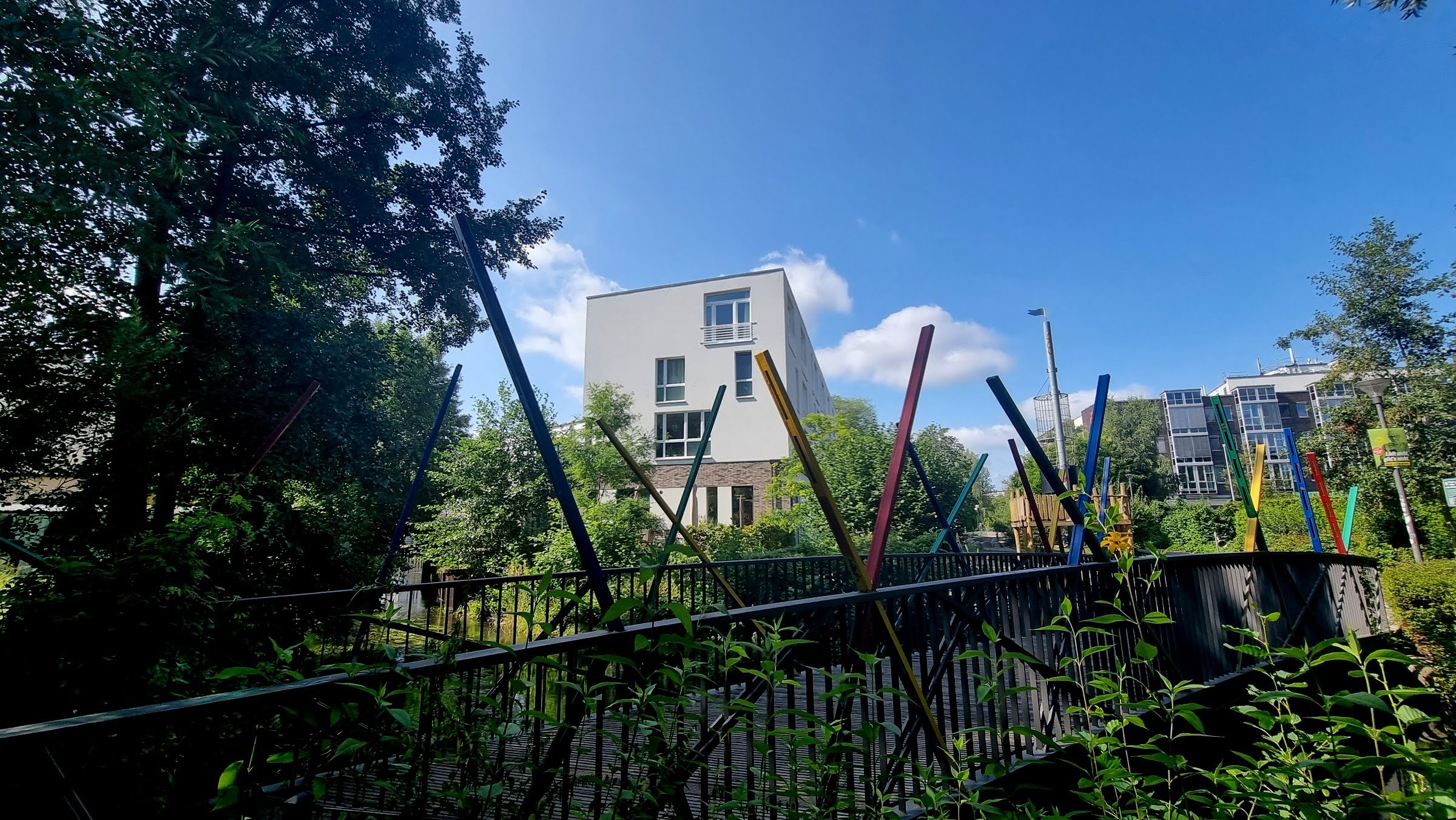 Brücke über die Schwärze