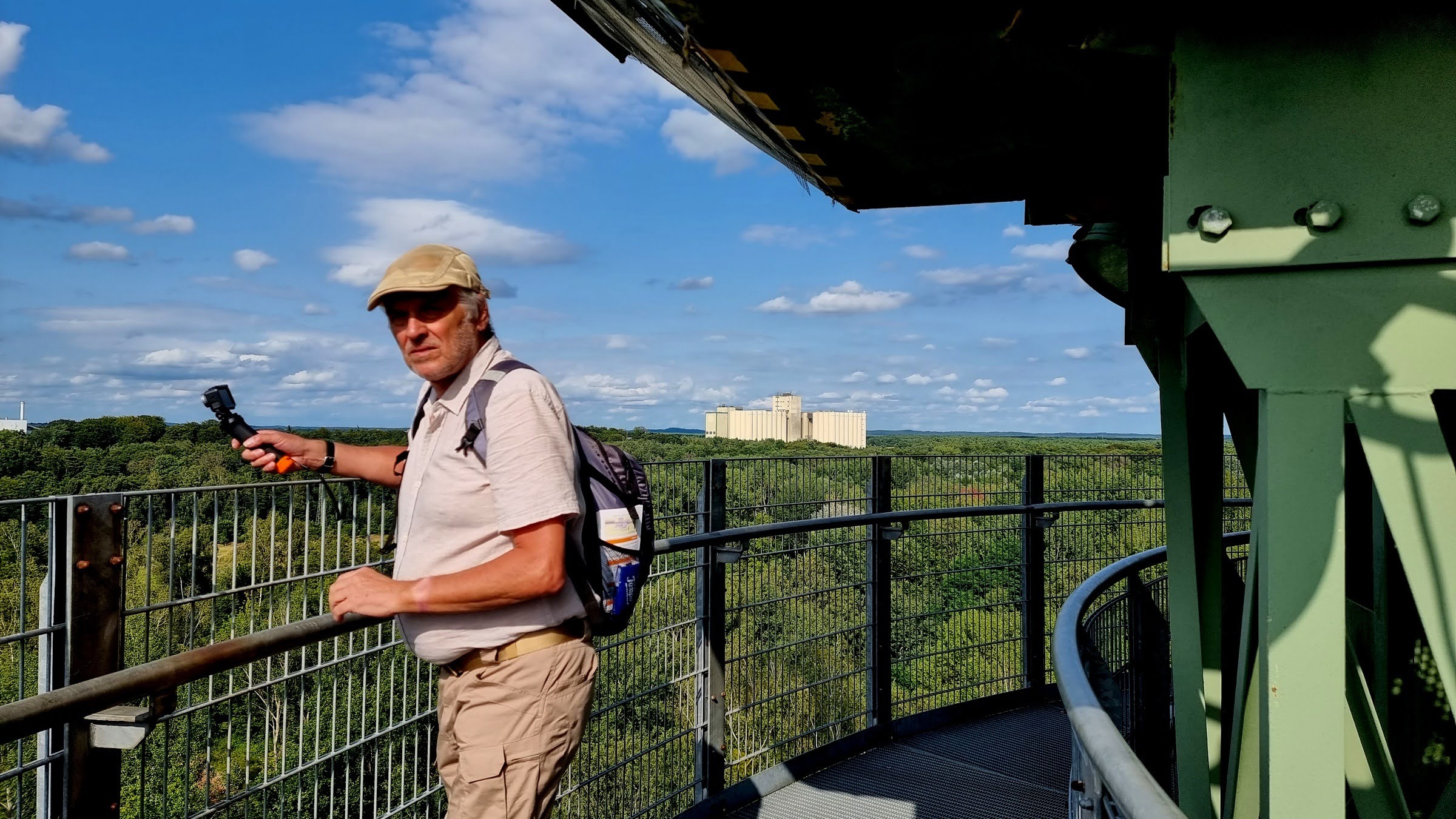 Familiengarten, Krahnbesteigung