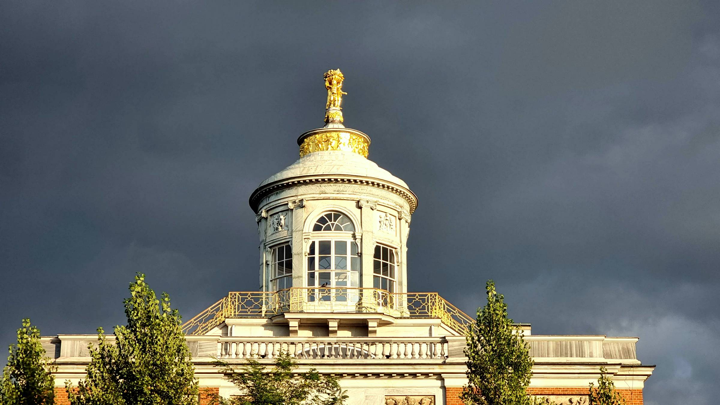 Die Kupel des Marmorpalais