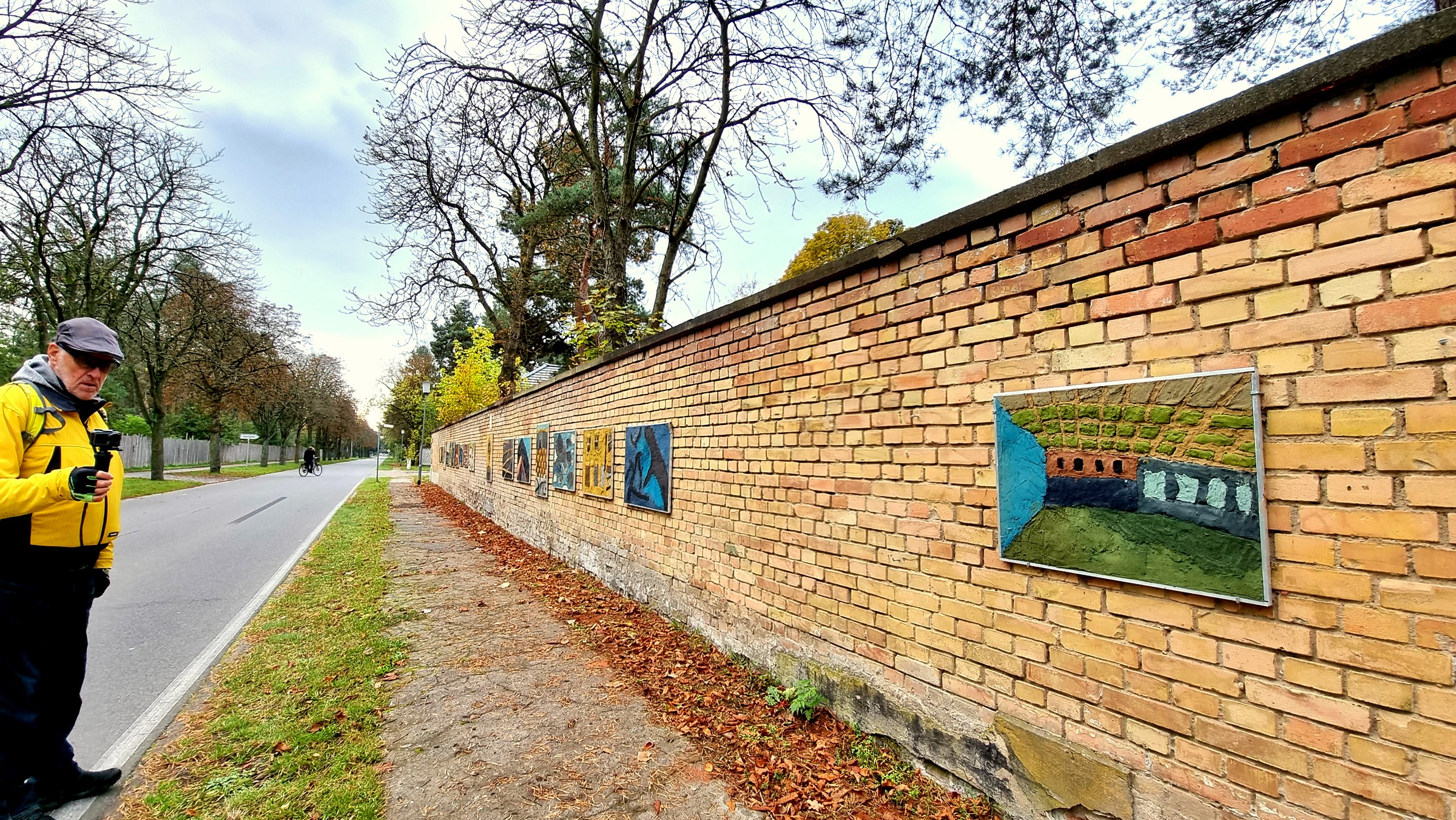 Kunst an der Mauer zum Alten Lager