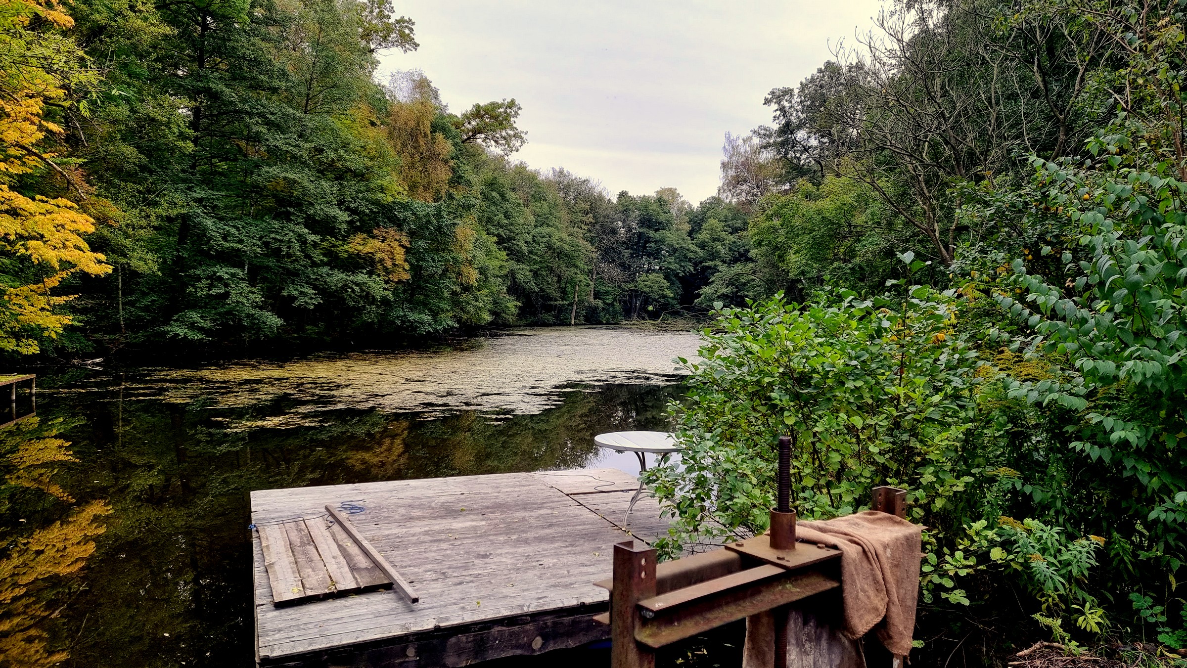 Hermannsmühle Bardemitz, Blick auf den See