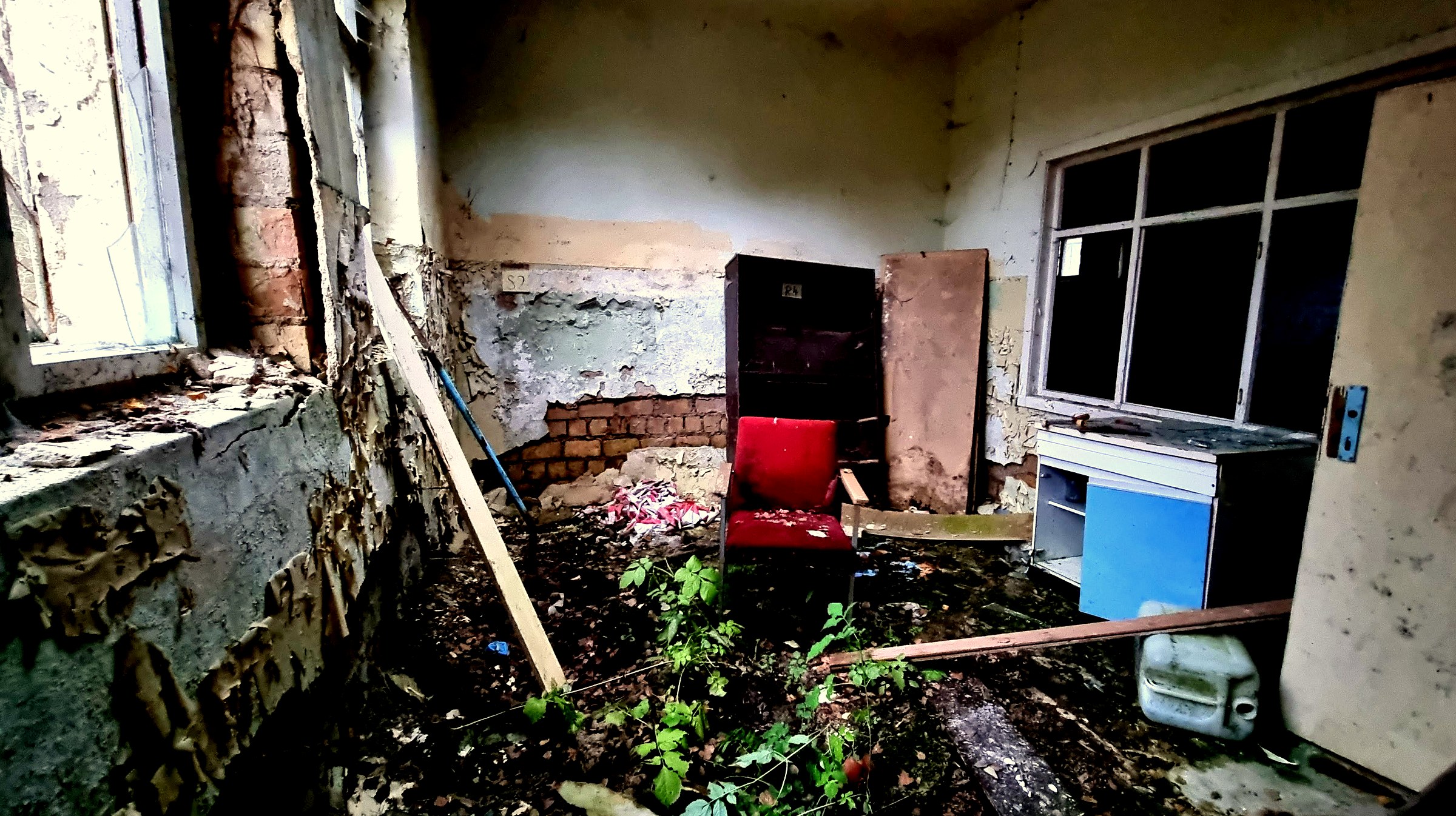 Büro der Lagerhalle