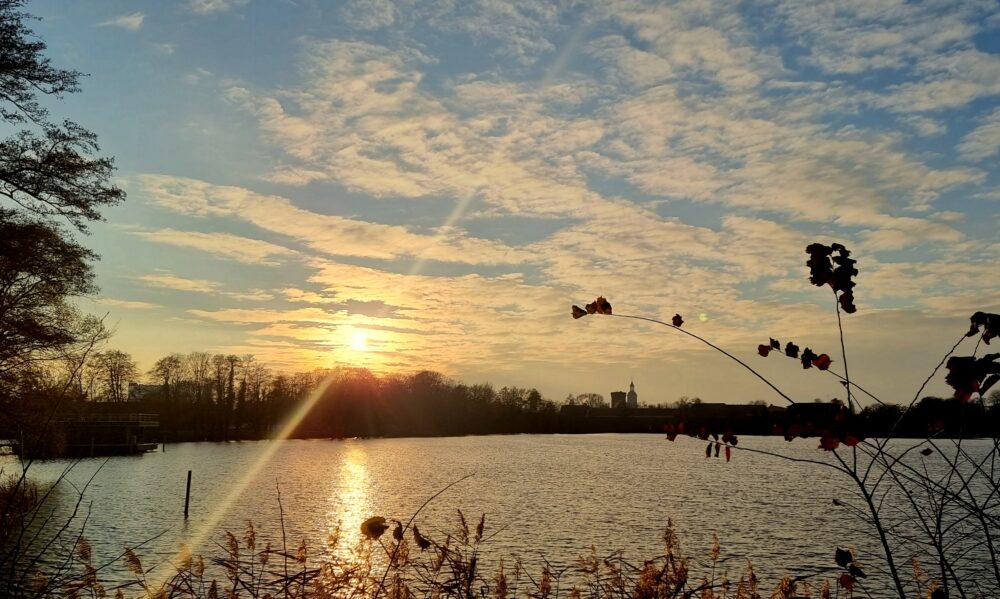 Und doch noch ein wunderschöner Sonnenuntergang