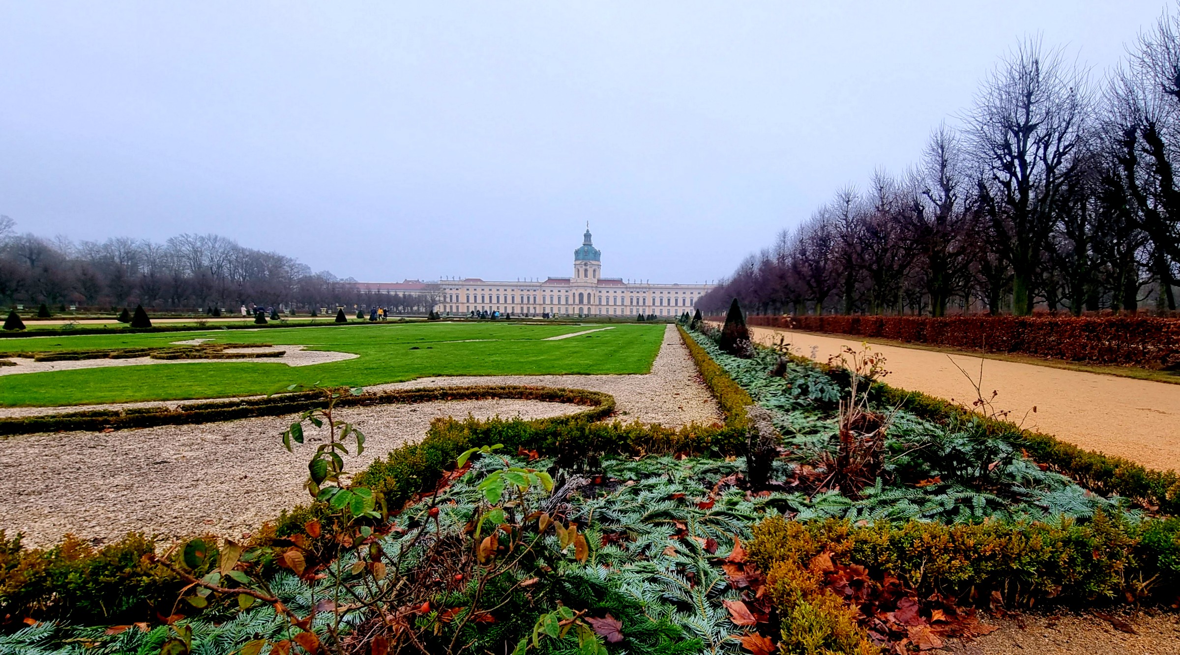 Blick auf das Schloss Charlottenburg