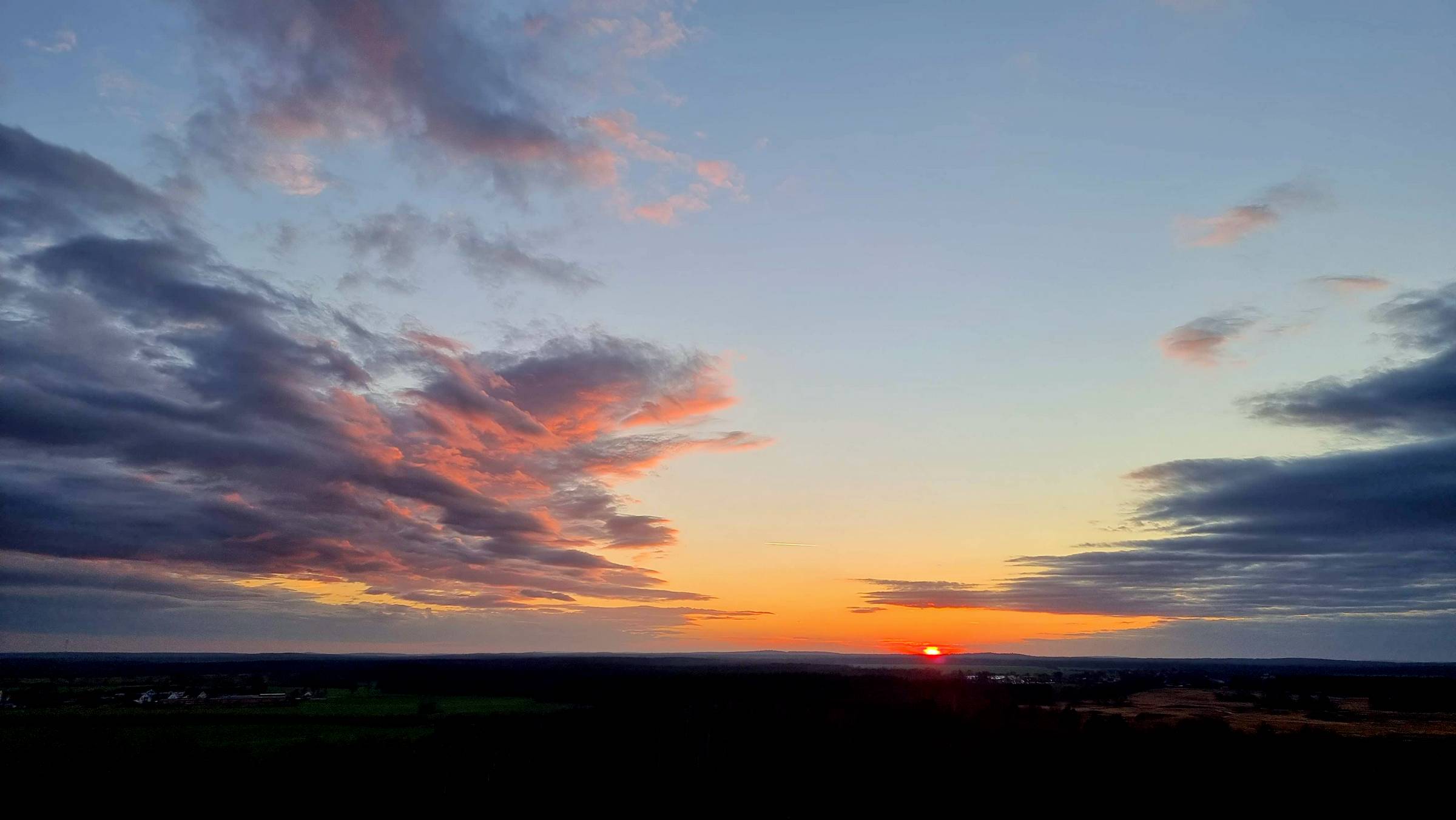 Die Dämmerung setzt ein.