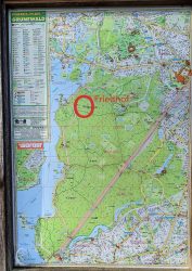 Grunewald Friedhof MAP