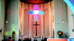 Das Innere der Kirche Heilige Dreifaltigkeit