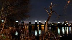 Spandauer Seebrücke, Heilig Abend 2020