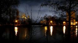 Brückenverbindung Eiswerder, Heilig Abend 2020