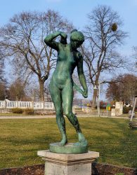 Diane, die Jagdgöttin, Kopie des Originals von Reinhard Felderhoff